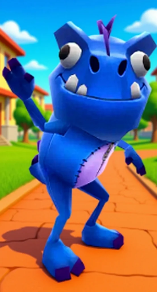 Dino Subway Surfers characters 