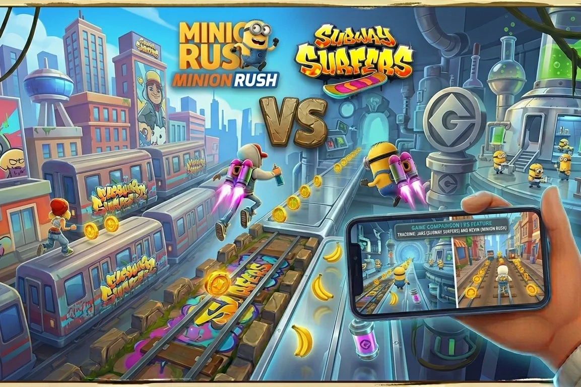 Subway Surfers vs. Minion rush