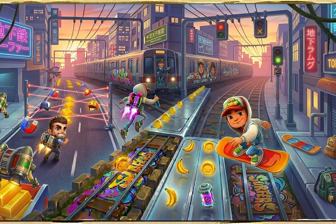 Subway Surfers high-quality Graphics