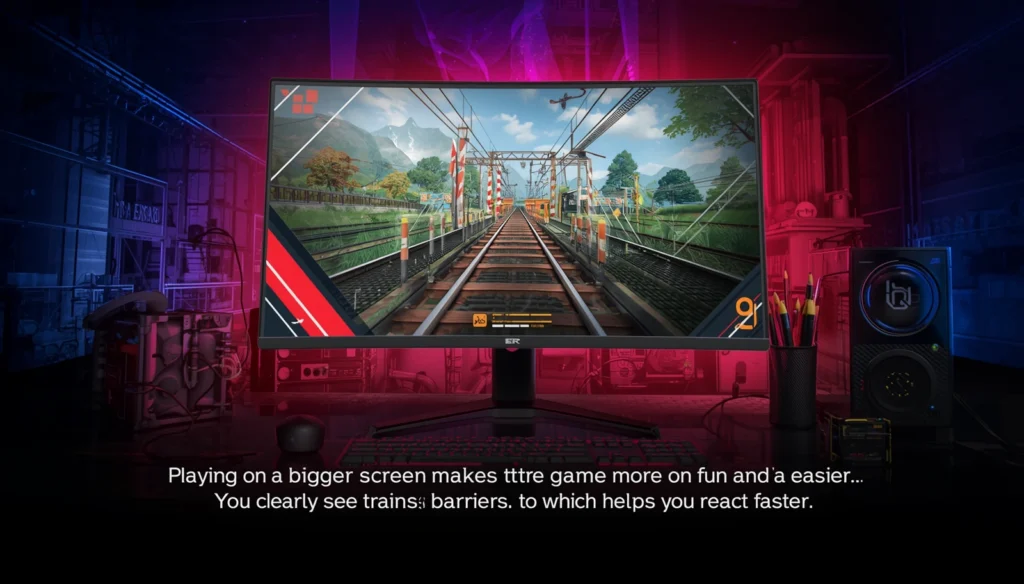 Bigger screen