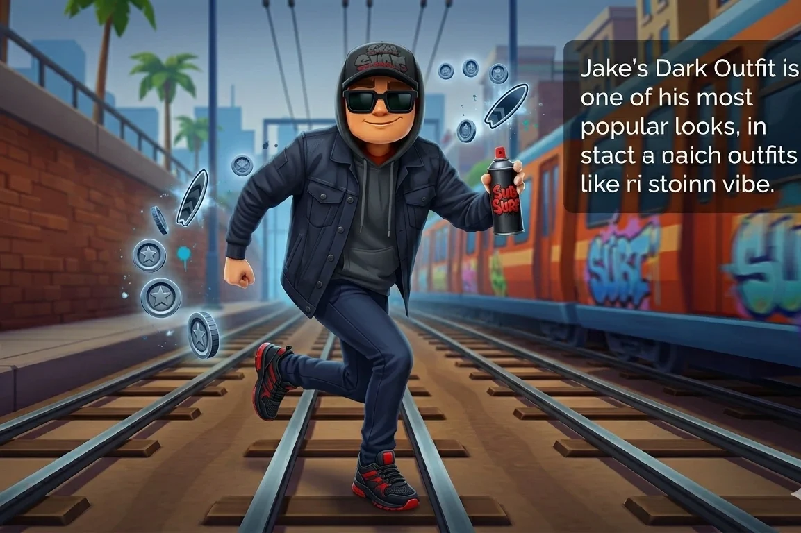 Subway Surfers' dark outfits