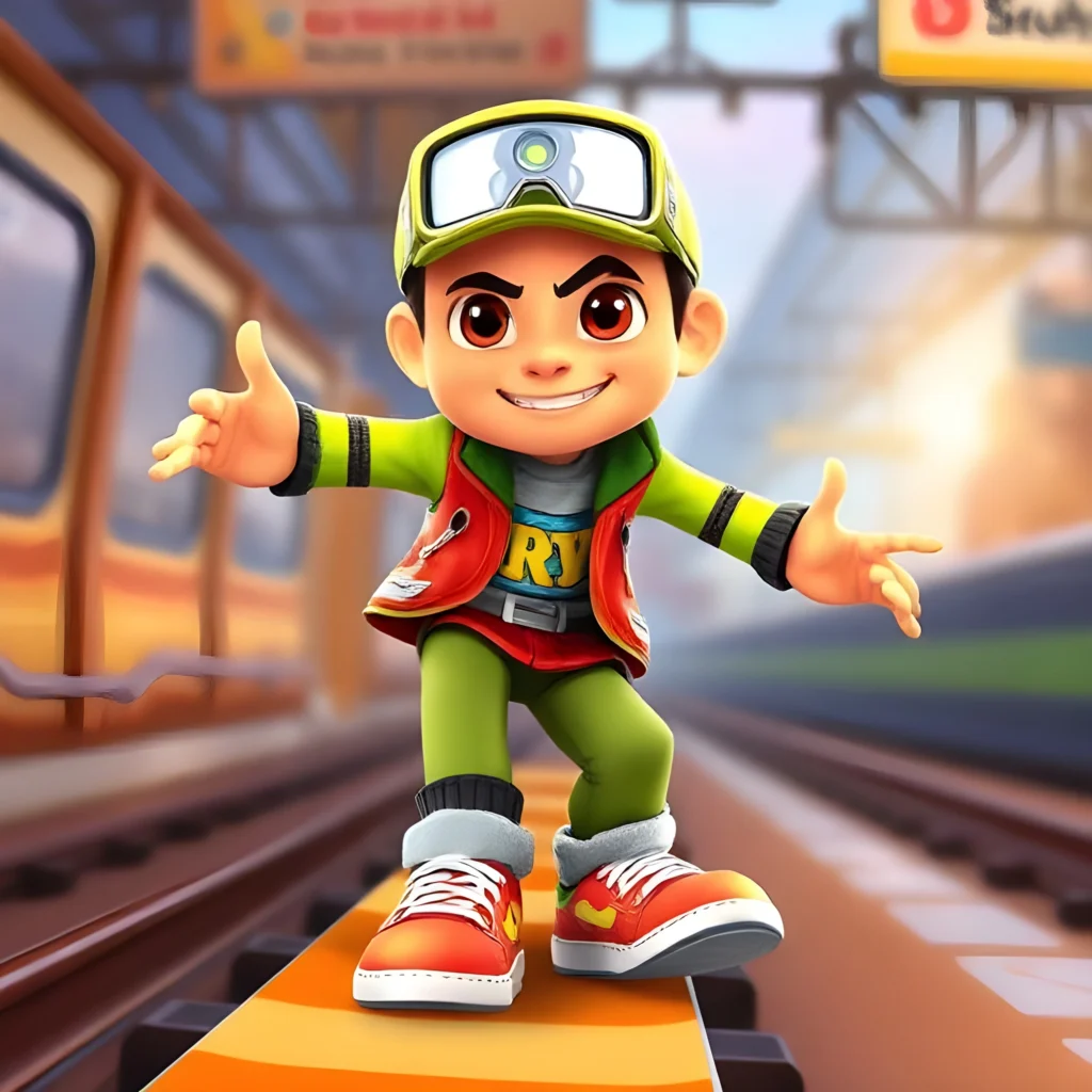 jake vs others in subway surfers 