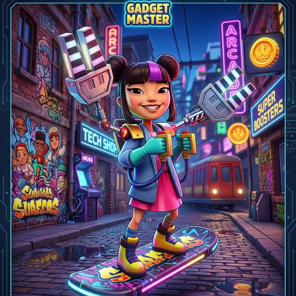 Subway surfers Yutani gadget outfit