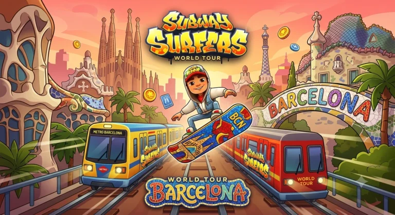 Subway surfers world tour Barcelona