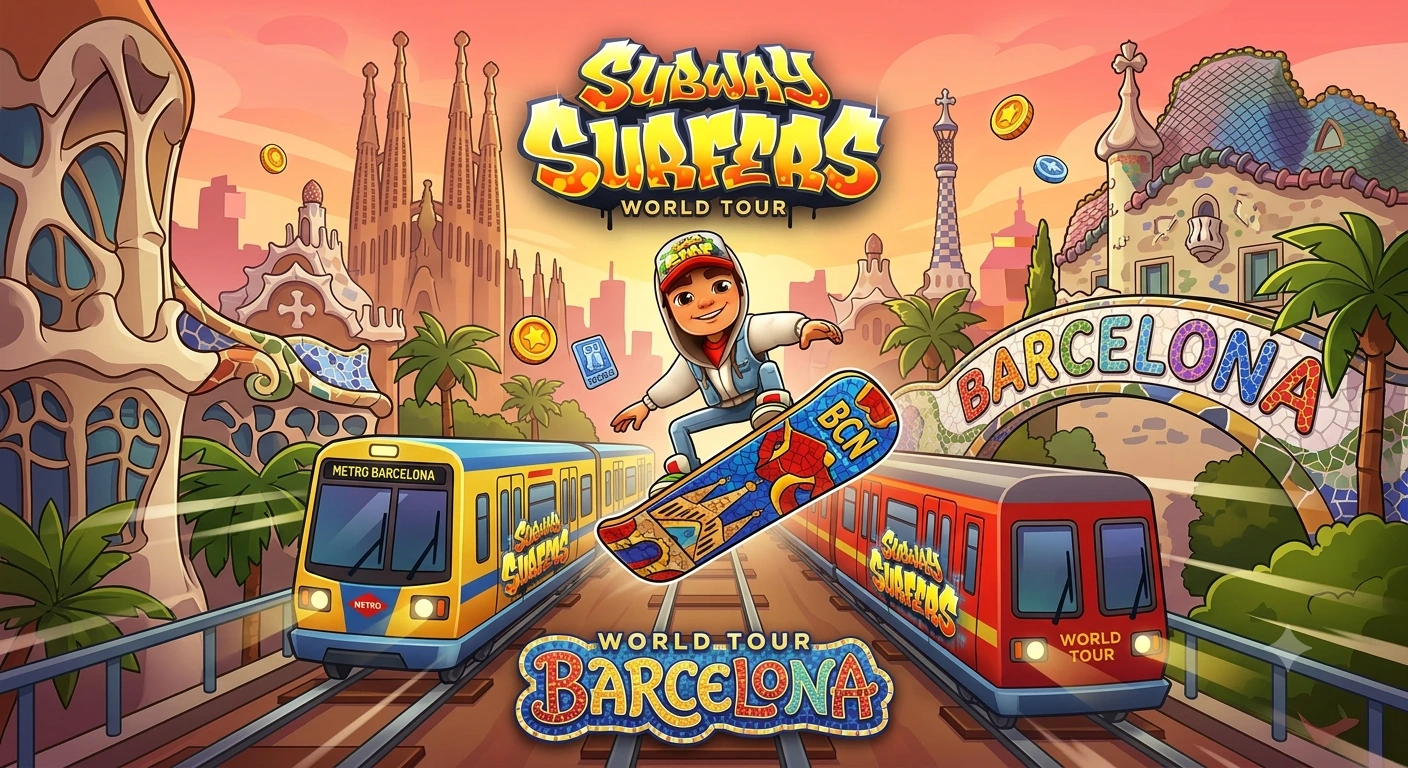 Subway surfers world tour Barcelona