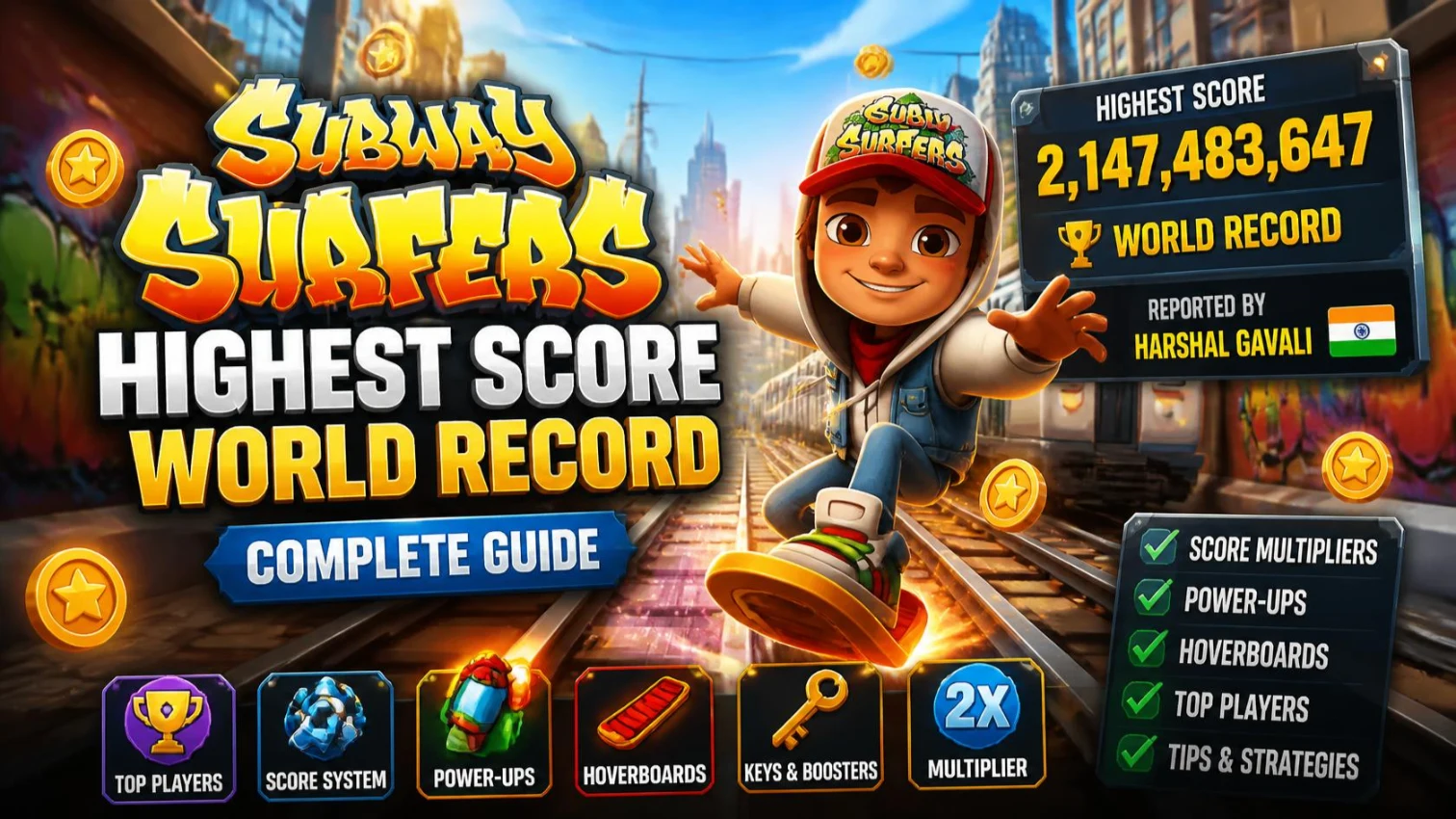subway surfers Highest score guide